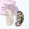 Hair Styling Tool Acetate Hair Combs Hair Cutting Brush Tortoise Shell Hairdressing Comb