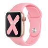 Ремешок для Apple Watch 44мм 45мм 40мм 41мм 42мм 46мм Спортивный силиконовый ремешок для смарт-часов Браслет iWatch Серии 10 9 8 11 SE 3