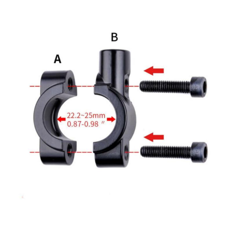 1Pair Bicycle Mirror E-bike Rear View Mirror Bicycle Right Left MTB Bike Parts