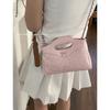 French niche texture handbag small bag women's 2025 new diamond lattice small square bag fashion chain crossbody bag