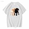 ФУТБОЛКА ЩЕНКИ ЛАБРАДОРА Золотистый Шоколадный Лабрадор Ретривер Щенок Собака S-3XL с длинным или коротким рукавом винтажная Стираная