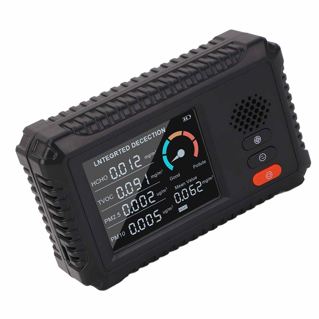 Детектор качества воздуха HCHO TVOC PM2.5 PM10 Портативный тестер качества воздуха в помещении для дома, автомобиля, Ten