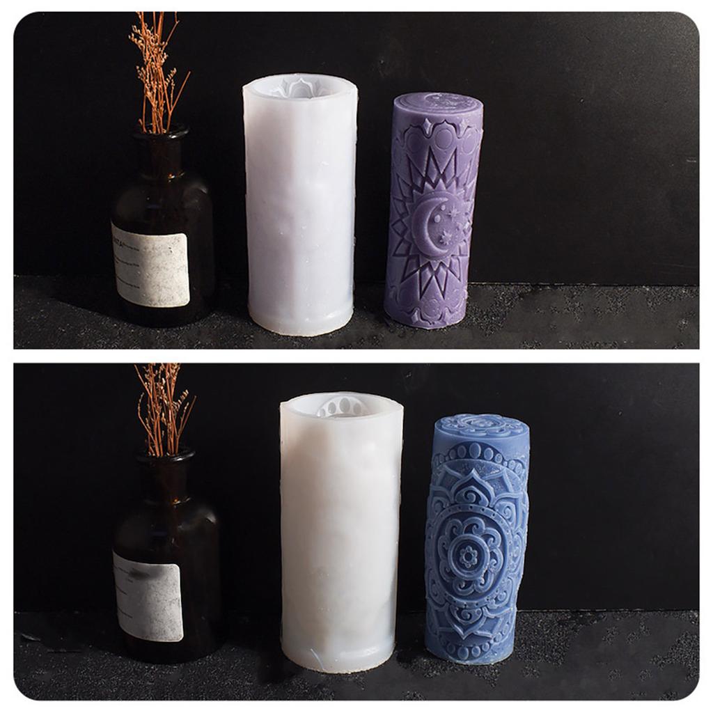 3D силиконовые формы для поделок, декора помещений, силиконовые формы для изготовления свечей, формы для выпечки, ручное литье, формы для свечей