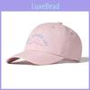 Trendy Summer Baseball Cap With Small Bear And Letter Embroidery Design For Daily Use