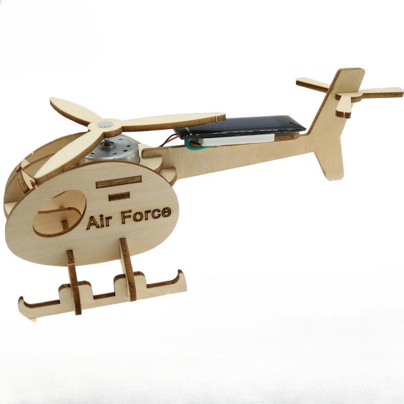 6 в 1 наборы для строительства деревянных машин с вертолетом, танком, наборы STEM, DIY 3D деревянные головоломки, проекты для творчества, научный набор для детей и мальчиков