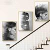 Figure Oil Painting Landscape Art Canvas Painting Abstract Black and White Goddess Gift Poster Living Room Home Decoration Mural No Frame