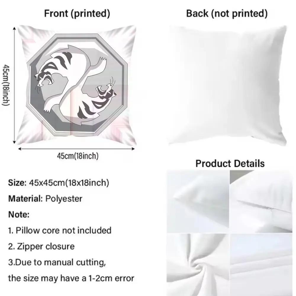 Традиционные китайские знаки зодиака Наволочка с принтом Наволочка для гостиной Диванная подушка Чехол & Декор для спальни