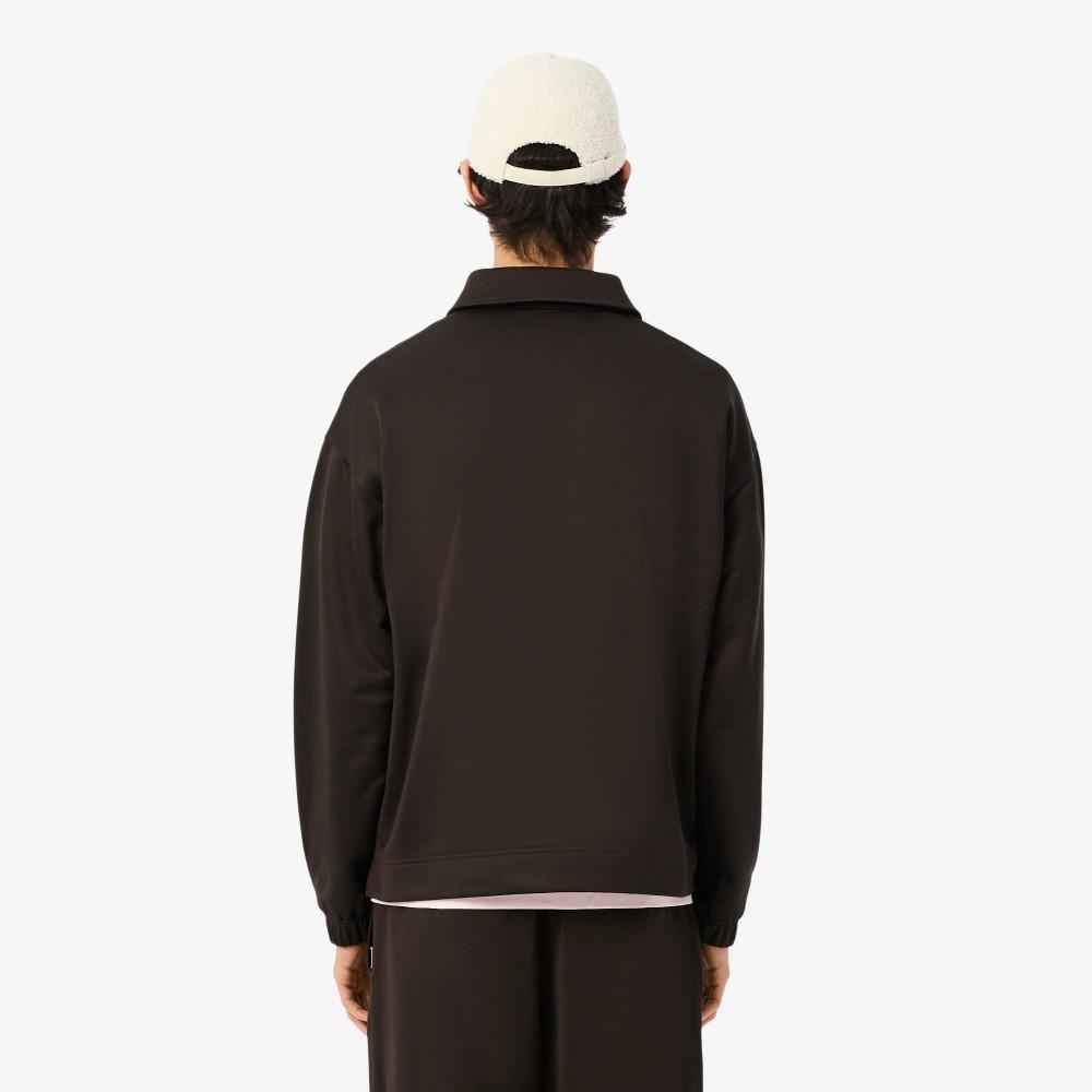 Lacoste Мужская толстовка с воротником на скрытой планке SH5887-55NSKB