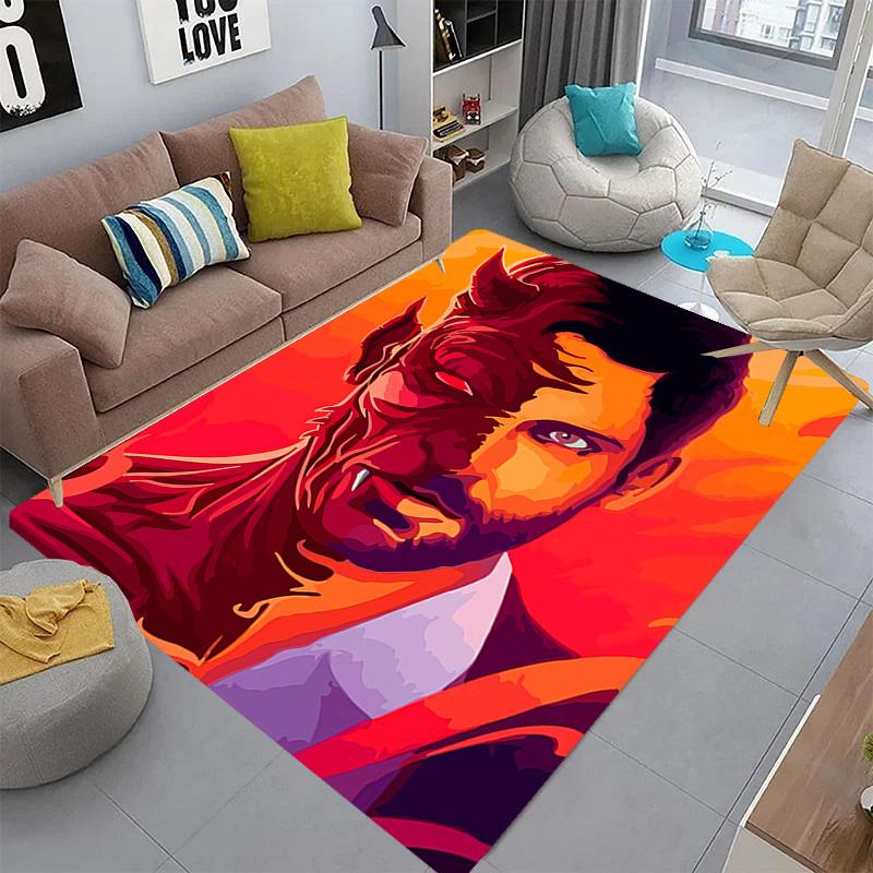 Fiery Demon Within carpet Home Decor Living room and bedroom mats Dormitory decoration Room Fashion