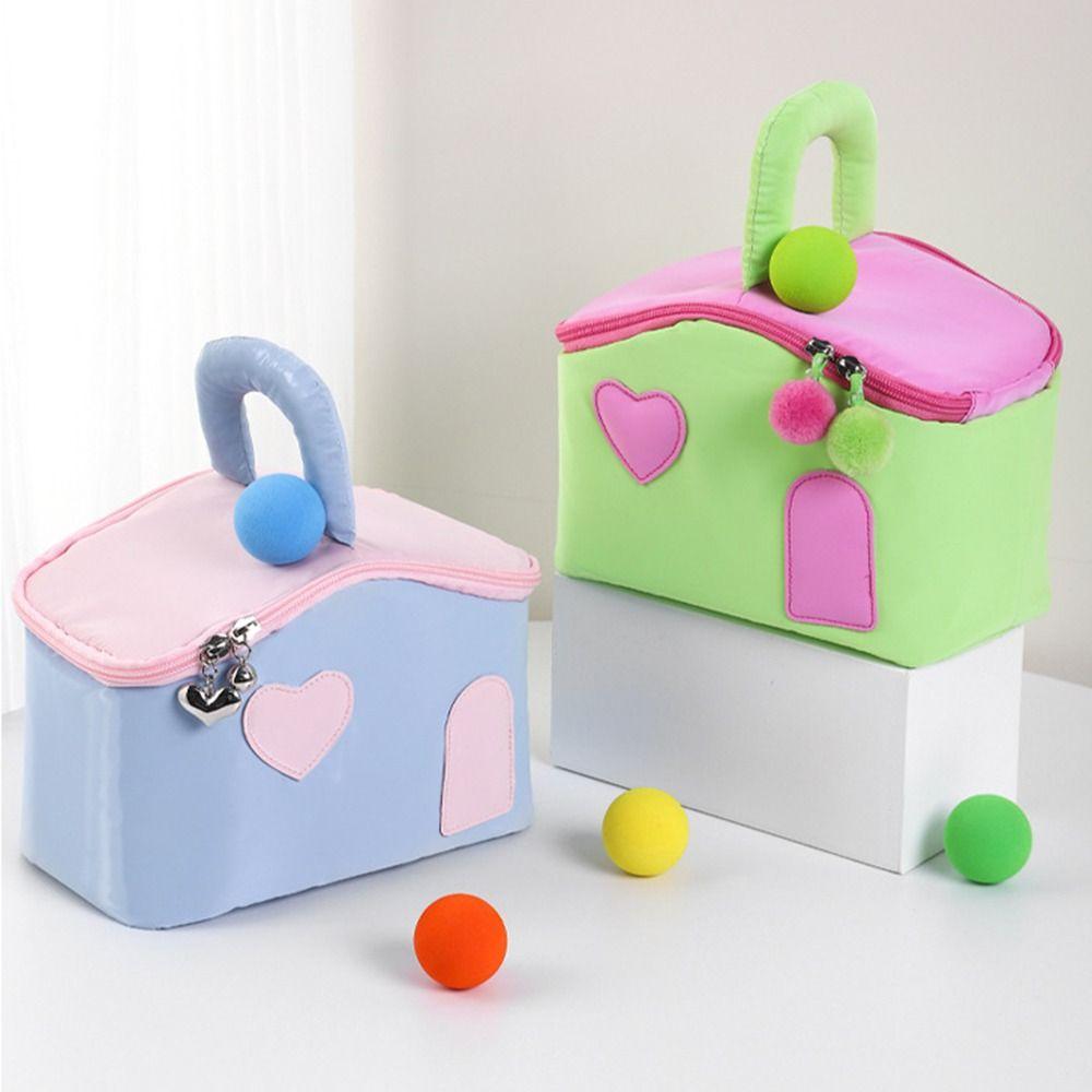 Korean Style Cosmetic Storage Bags Large Capacity Travel Wash Handbag Bath Wash