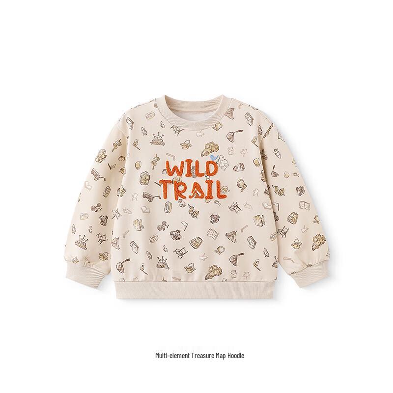 YEEHOO Boys' Long Sleeve Crew Neck Sweatshirt