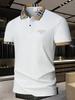 Men's Polo Shirt - Golf T Shirts Casual Short Sleeve Button Collar for Summer Outdoor Activities, Comfortably Fitted