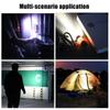 Led Mini Torch Light Portable USB Rechargeable Pocket Keychain Flashlights Waterproof Outdoor Hiking Camping Torch Lamp Lantern