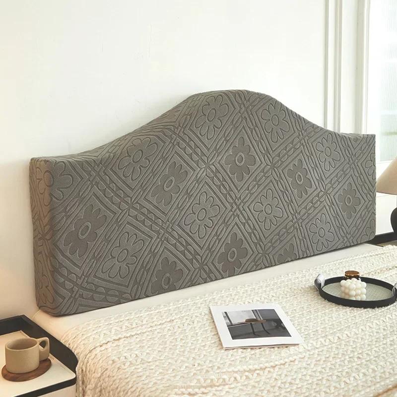 120/150/180/200/220 см Полный комплект изголовья кровати Однотонный защитный чехол для спинки кровати Пылезащитный чехол для изголовья Декор для спальни