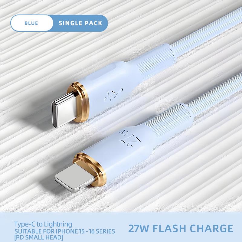 Силиконовый кабель Type-C 100 Вт 6 А Super Fast Charging для Huawei Honor Android