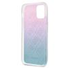Etui do iPhone 12 mini Guess 4G 3D Pattern Niebiesko-różowe