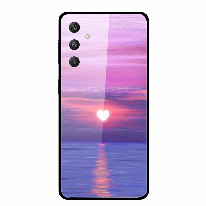For Samsung Galaxy S25 Plus Case S 25 Plus Coque Hard Back Cover Tempered Glass Case For Samsung A55 A16 Phone Case Soft Bumper
