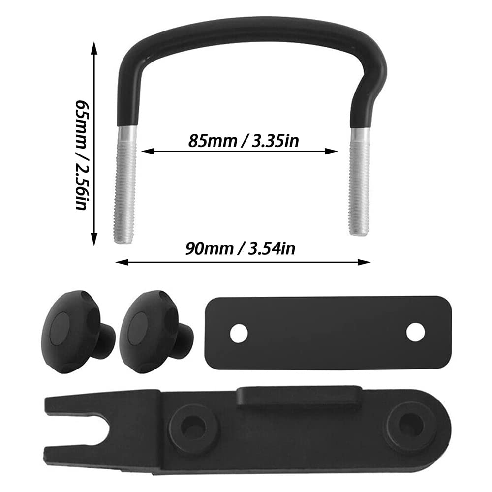 Adjivecct 4pcs Car Roof Luggage Accessories Van Mounting Accessories Kit Roof Box Bracket Mounting Accessories Kit