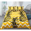 Fruit Pineapple Queen King Duvet Cover 3D Yellow Tropical Fruit Bedding Set Plants Comforter Cover 2/3pcs Polyester Quilt Cover