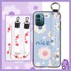 Kickstand Protective Phone Case For Nokia G11/G21 Flower Anti-knock Ring Shockproof Fashion Design Soft Case Durable