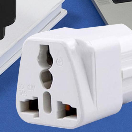 Converter Plug Reliable 10A Solid Color Power Adapter European Standard Conversion Plug Travel Adapter Travelers Accessory