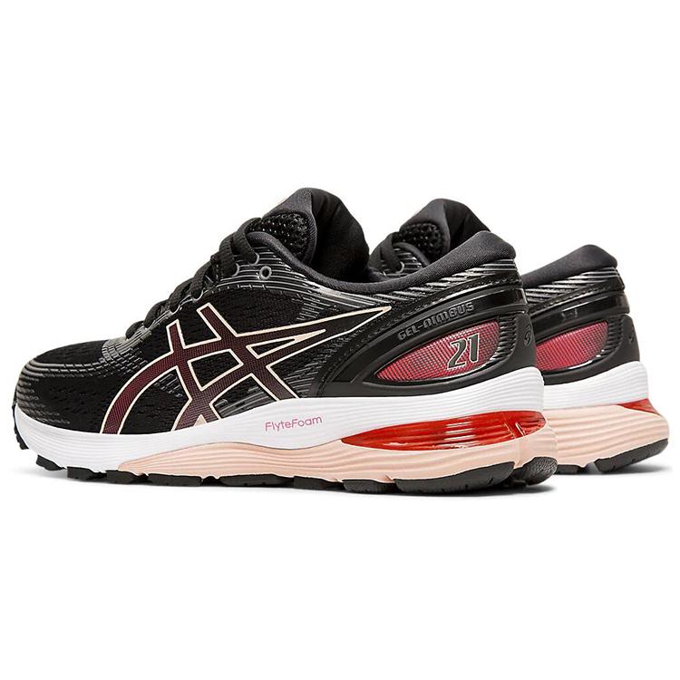 Asics Женские кроссовки Gel Nimbus 21 'Black Laser Pink' 1012A156-002