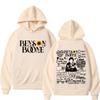 Benson Boone American Heart Tour Autumn Edition Warm Men's and Women's Fashion Hoodie Oversized Retro Hoodie