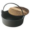 Oigen Casting Seieido Stew Pot, 24cm, CA-13 Cast Iron, Japan, QNK01013