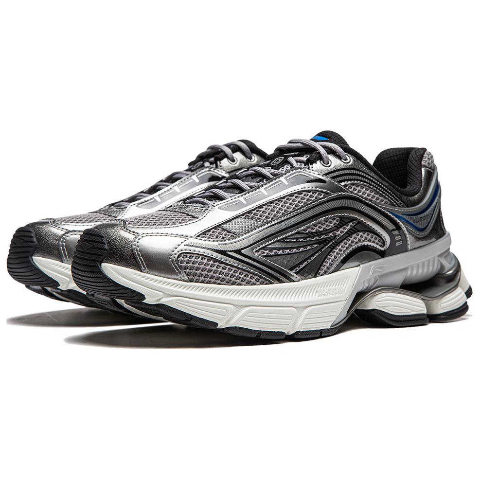 Li Ning Aurora RENEW Нескользящие, Износостойкие, Поддерживающие, Увеличивающие рост Низкие Повседневная обувь Мужские Серый AGCU075-3