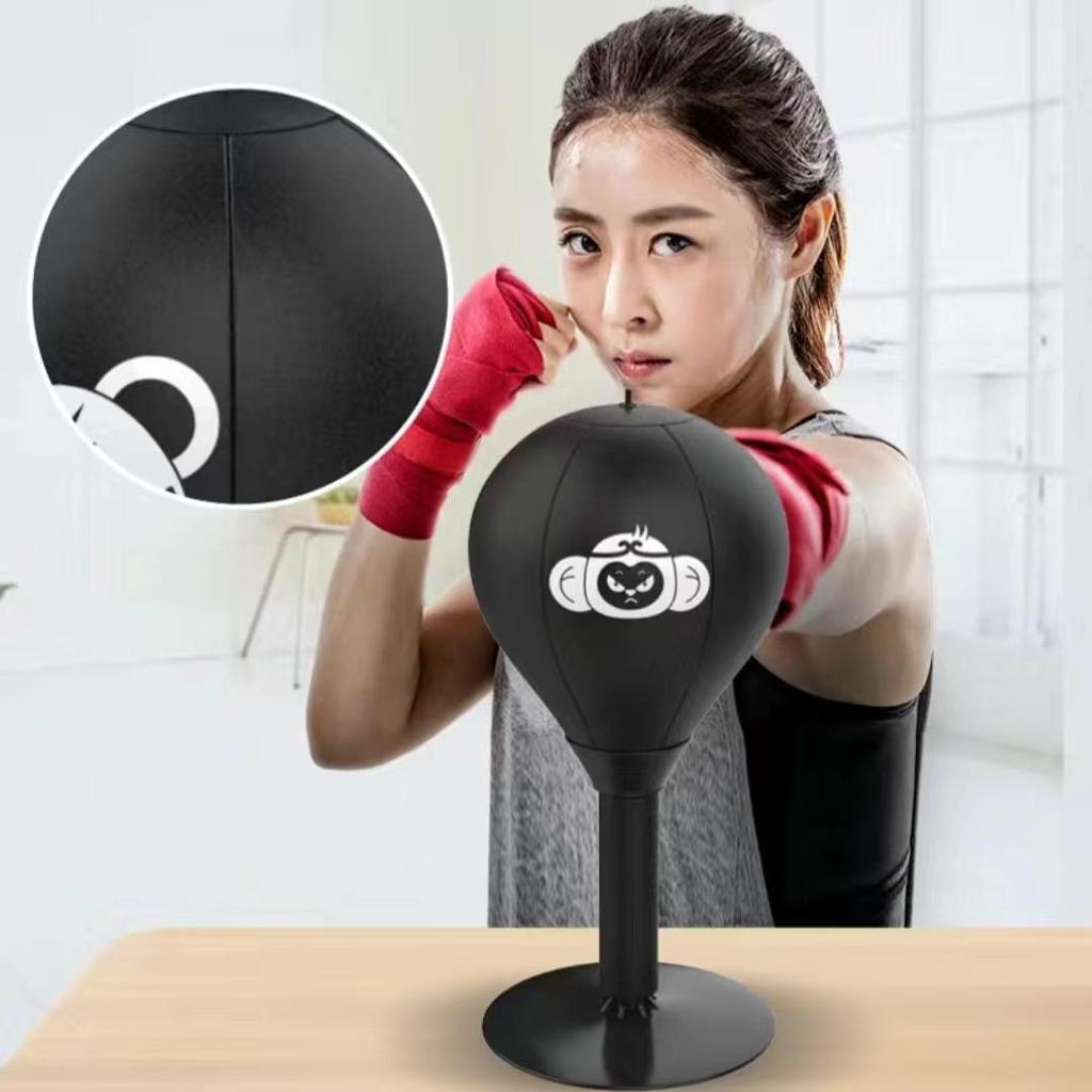 Тренировка по декомпрессии боксерского мяча, оборудование для тренировки боксерских ударов, домашние бои