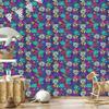 Wallpaper Bouquet of Flowers with colorful flowers for the living room and bedroom 50x1000