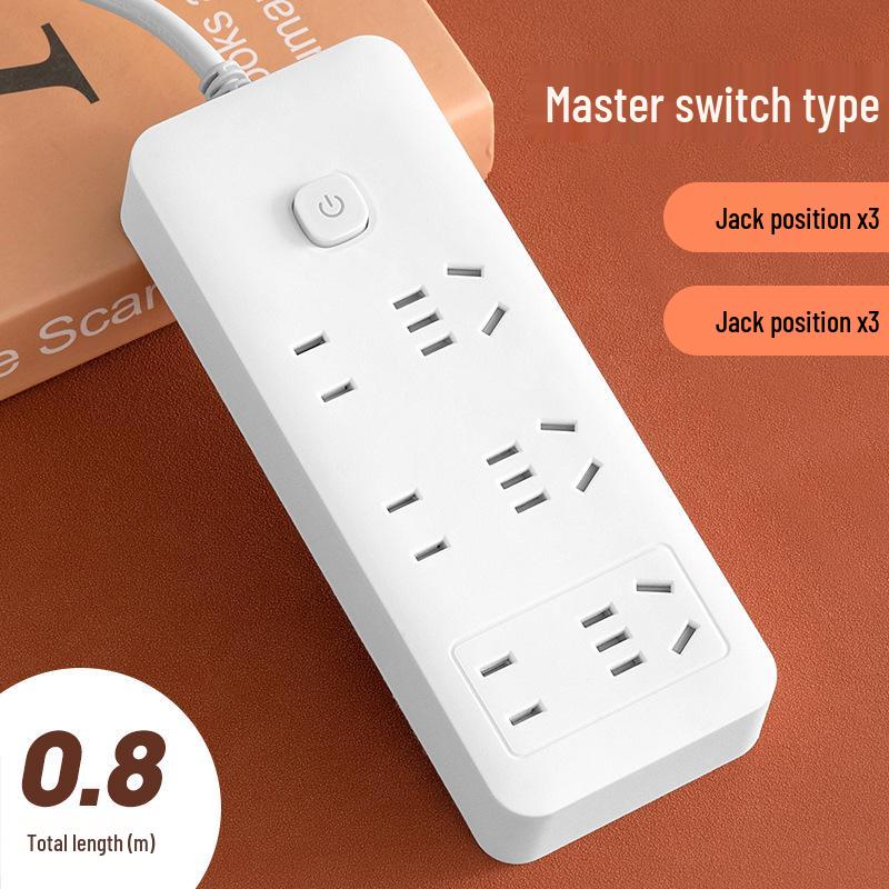 Умная USB-розетка с выключателем и розеткой - Новый национальный стандарт удлинителя