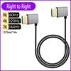 8K 90 градусов HDMI 2.1V кабель шнур 8K 60 Гц 4K 120 Гц 48 Гбит/с EARC ARC HDCP сверхвысокая скорость HDR для HD TV ноутбука проектора PS4 PS5