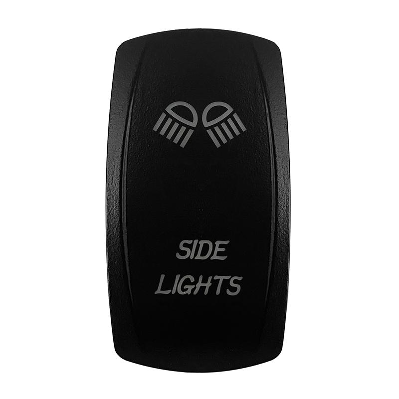 1 Pc Green Backlit 12V/24V Rocker Toggle Switch for Car Boat Truck Marine Yacht Trailer Tractor Jeep YJ JK Vans SXS Battery Switches5