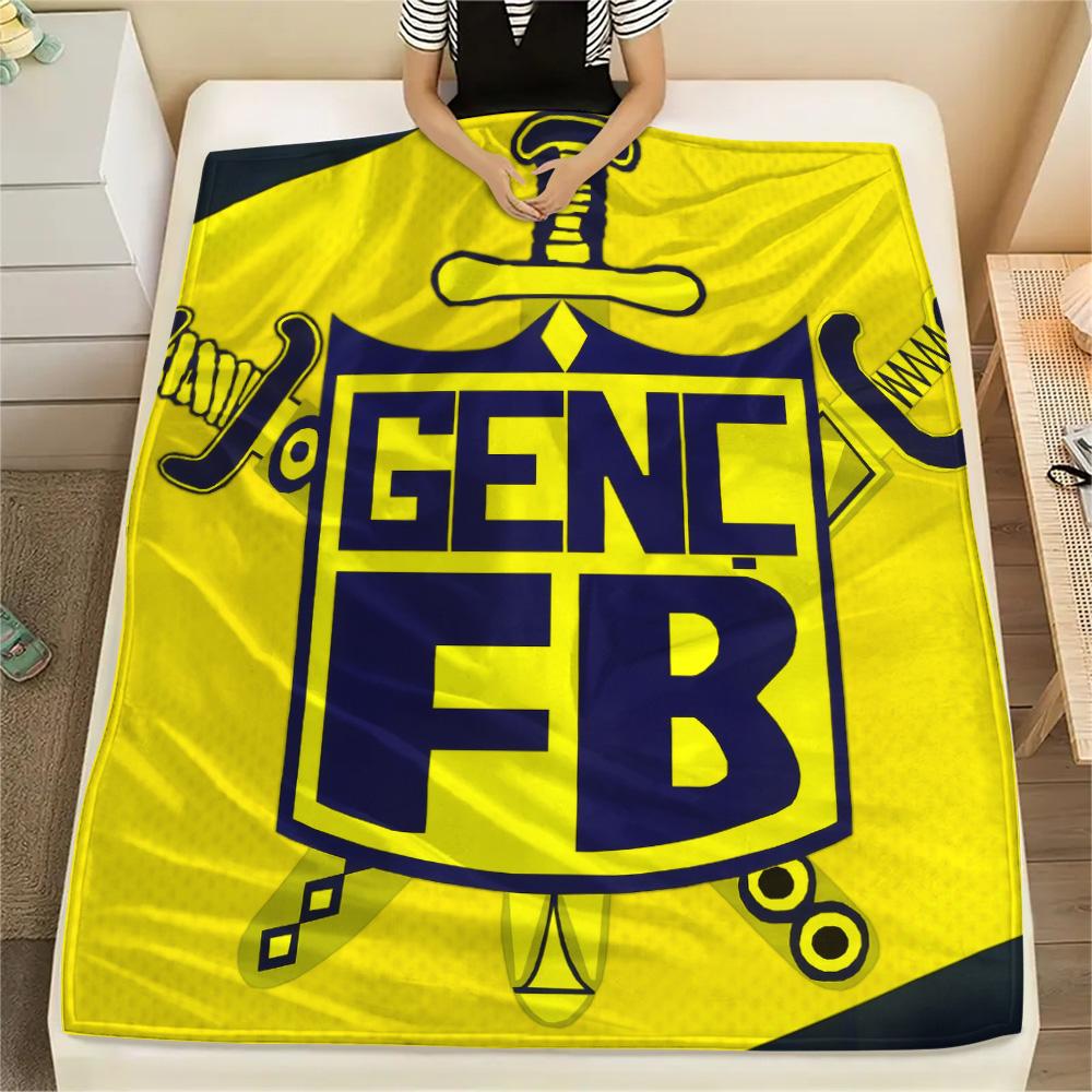 Fenerbahçe Youth Print Flannel Blanket, High quality Comfortable for All Seasons, Home Decor, Warmth and Comfort