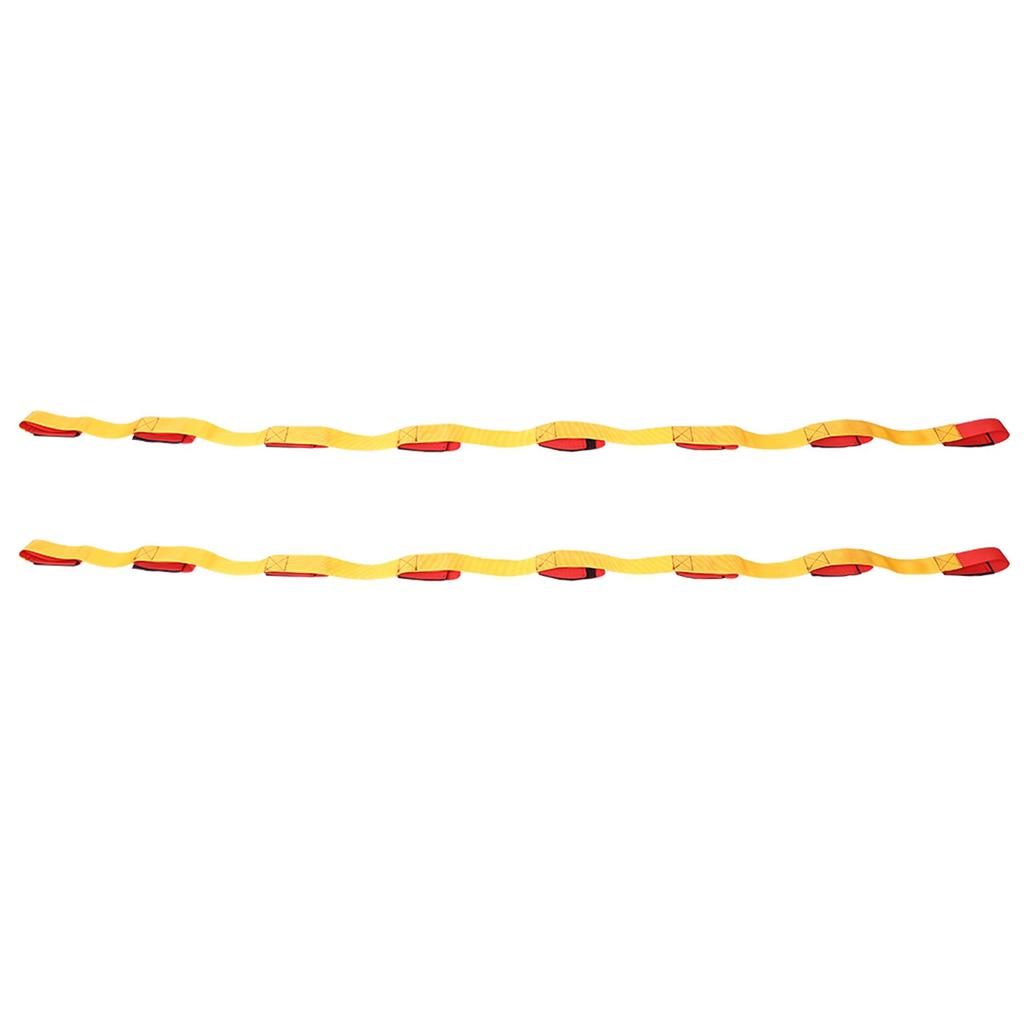 2 шт. 3 5 8 человек лента-липучка уличные командные игры тренировочный реквизит(8 человек)