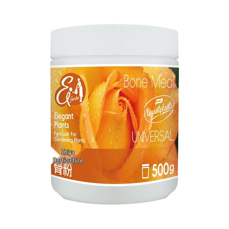 Zhi Ya Gardening Bone Meal Fertilizer: Promotes Blooming, Fruit-bearing & Growth for Indoor/Outdoor Flowers - Small Granules