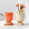 Керамический цветочный горшок в форме букета, настольное декоративное украшение для стола, ваза для цветов, украшение для дома