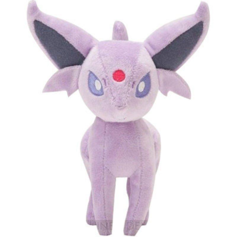 9 Styles Eevee Evolution Plush Toy Set Eevee Sylveon Umbreon Espeon Vaporeon Soft Fluffy Stuffed Doll Collection Gift for Fans