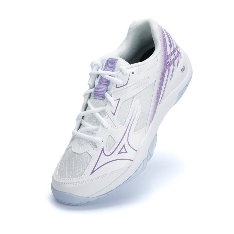 Mizuno WAVE SMASH CN Унисекс Низкие Бадминтонные Кроссовки Лавандово-Фиолетовые 71GA253010