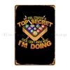 Pool Billiard Snooker Gift Metal Sign Bar Decoration Funny Design Wall Cave Tin Sign Poster