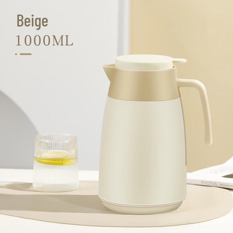 Changqi 1.6L Stainless Steel Insulated Kettle Set, Light Blue Cheese