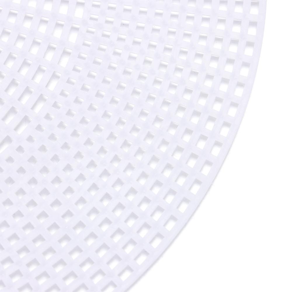 Белый DIY Ассистент для плетения сумок Плетеный материал Сетчатая пластина Вязаная деталь