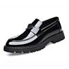 Fashion Designer's New Thick Soled Men's Loafers Spring Autumn Fashion Slip-on Man Dress Shoes Male Comfortable Leather Shoes