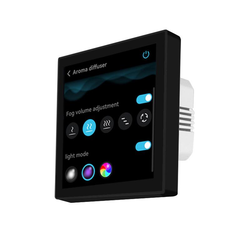 Многофункциональный экран управления Graffiti Smart Living с голосовым управлением Alexa, совместимый с выключателем стандарта ЕС