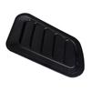 Universal Car Bonnet Hood Vent Louver Scoop Cover Air Flow Intake Glossy Black