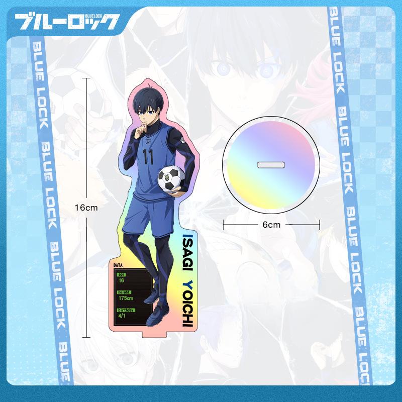 Blue Prison Rainbow Laser Large Standee Cartoon Acrylic Peripheral Creative Ornaments Can Be D