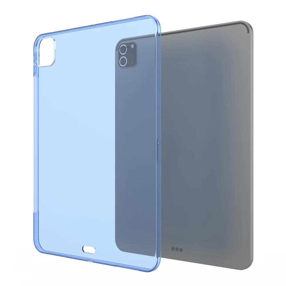 For iPad Pro 11 12 9 2021 Case Transparent Silicone Soft TPU Back Cover For iPad Pro 11 12.9 2020
