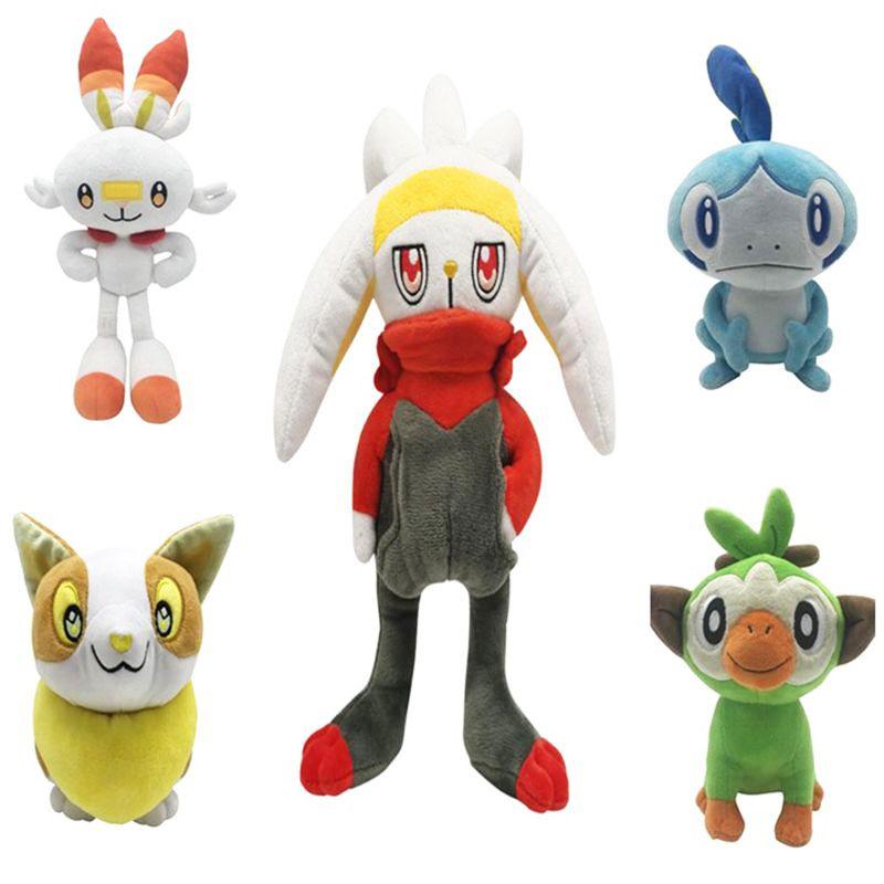 Меч Покемон И Щит Плюшевая Игрушка Игра Мягкая Кукла Мягкая Фигурка Подарок для Детей и Поклонников