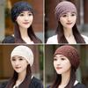 Lace Elastic Chemo Cap Thin Cotton Crochet Slouchy Hat Elegant Summer Beanies Cap